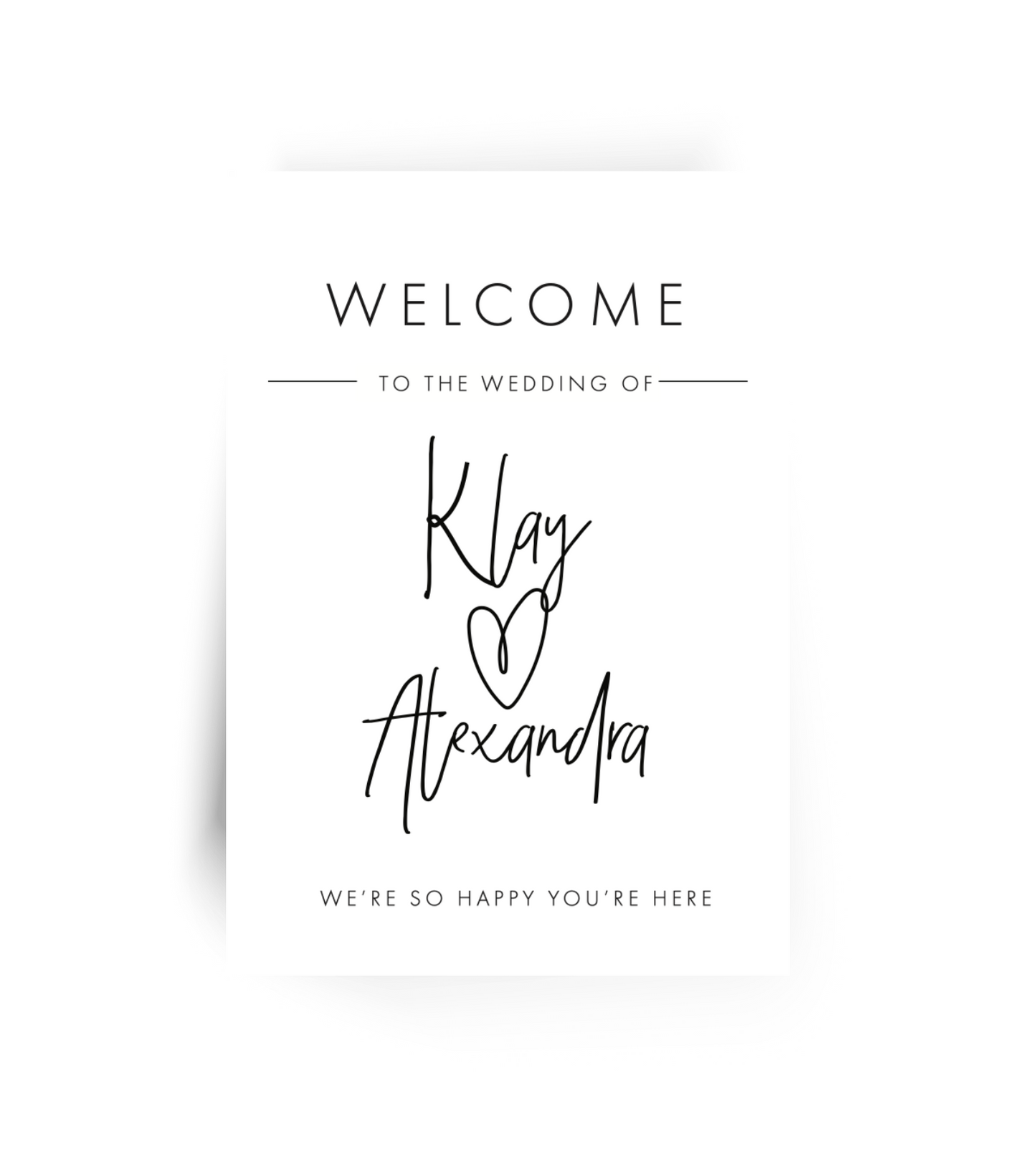 'Klay' Welcome Board