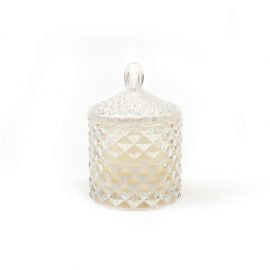 Crystál Trinket with lid - Clear
