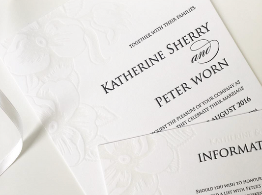 'Sherry' Wedding Invitation