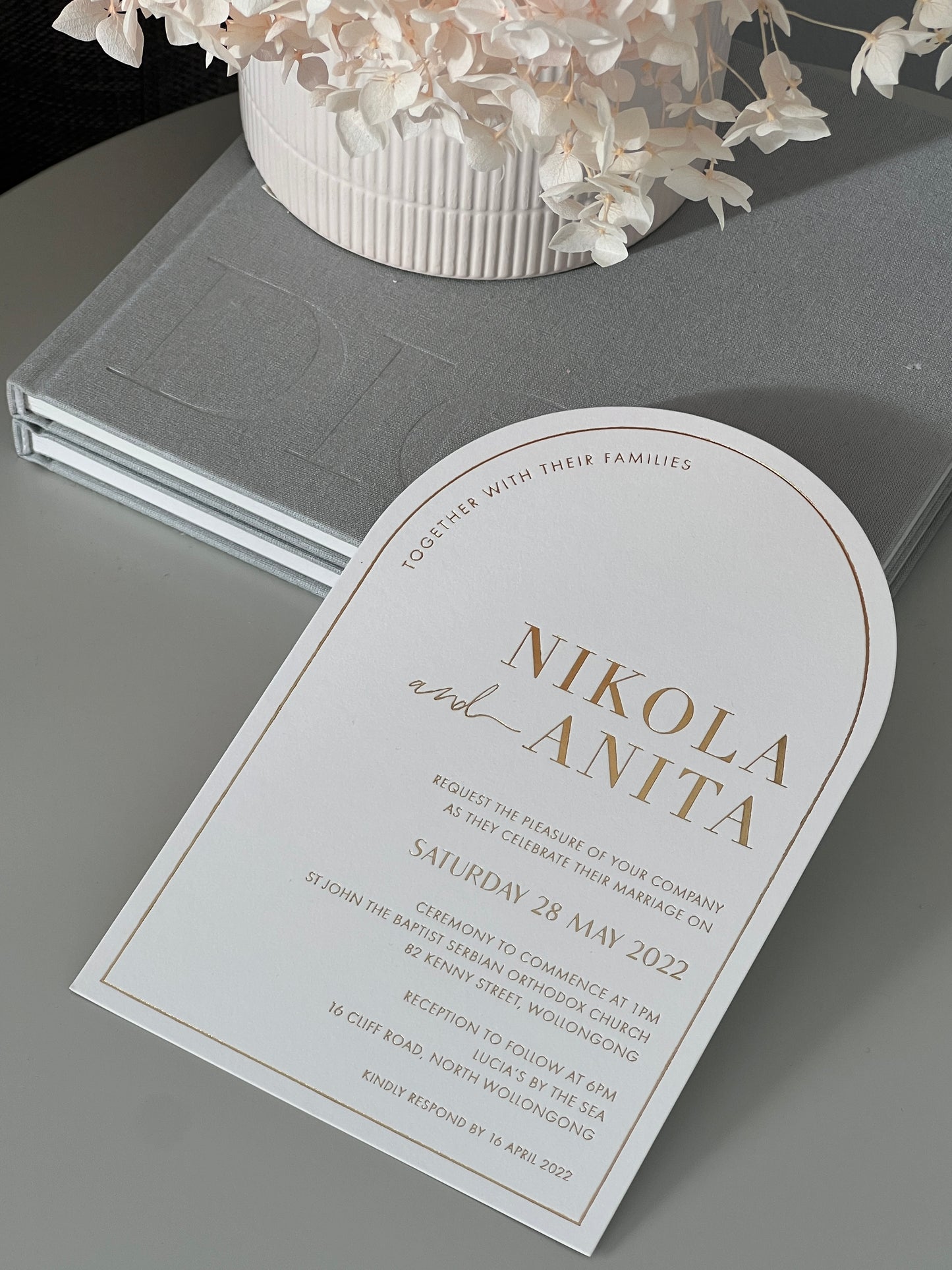 'Amelia' Wedding Invitation
