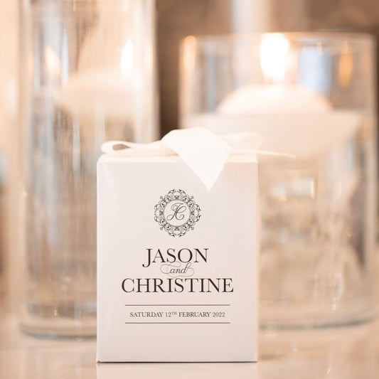 Guest Wedding Favour Soy Candle - 240g (min order 20 units)