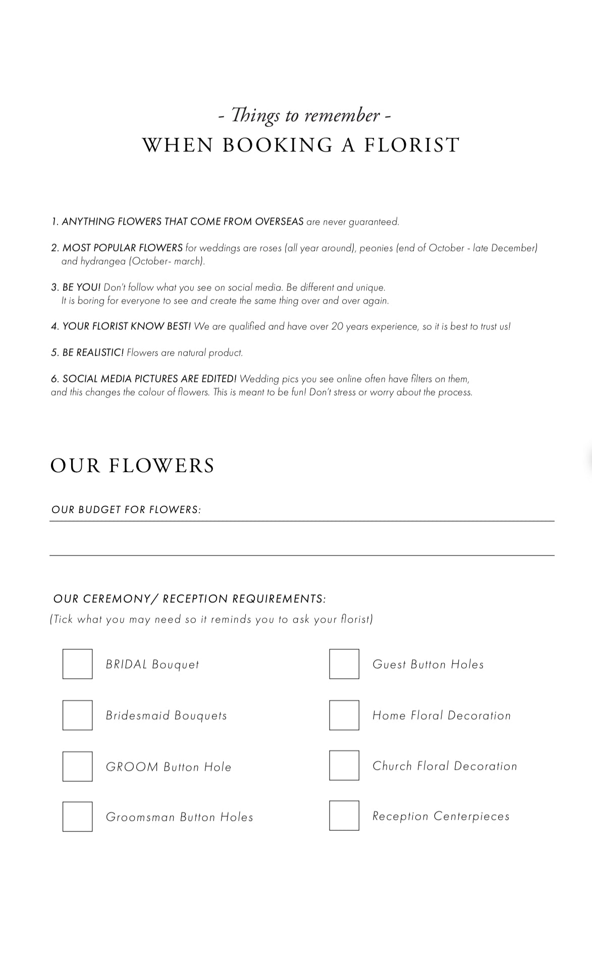 Luxury Wedding Planner Folder A4 (4 Ring Binder)