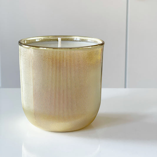LIMITED EDITION SCENT* Soy Candle in Luxe Gold Vessel